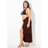 Swimsuits for All Women's Plus Size Pack N' Go Wrinkle-Resistant Sarong Skirt Cover Up - 4 of 4