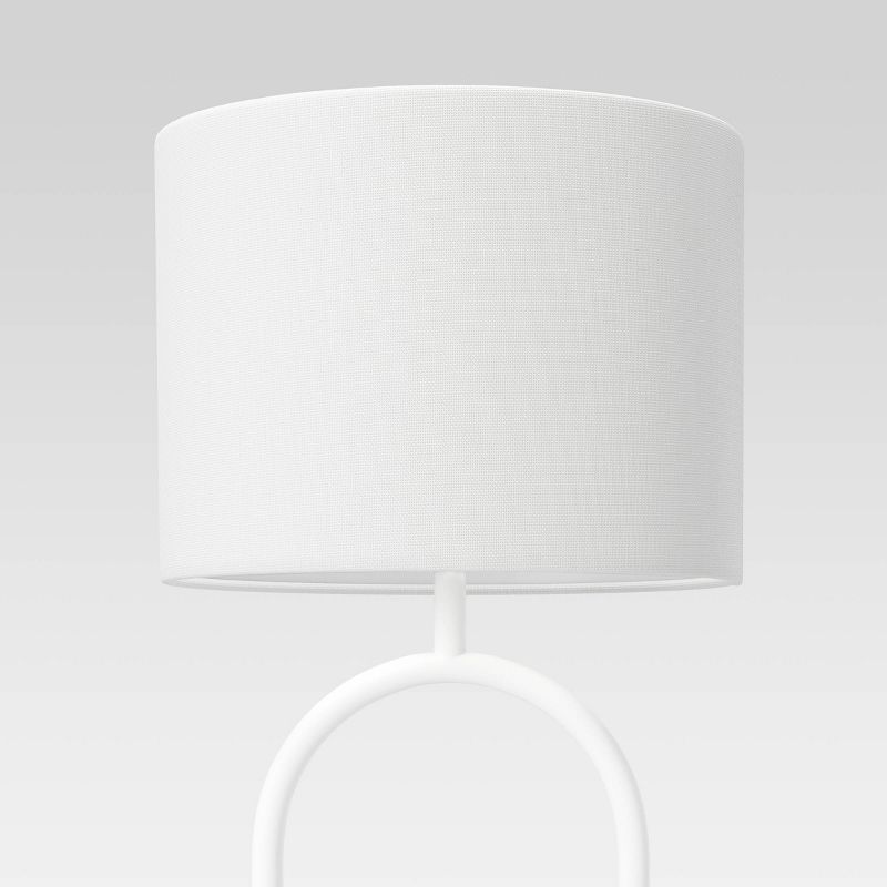 Ring Base Floor Lamp White (Includes LED Light Bulb) - Threshold&#8482;, 5 of 6