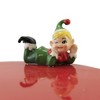 6.25 In Elf Tiered Pedestal Cake Plate Christmas Plater Stand Serving Platters - 3 of 4