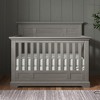 Child Craft Jordyn Full Panel 4-in-1 Convertible Crib, Converts to Toddler Bed, Day Bed, & Full-Size Bed, 3 Mattress Positions (Lunar Gray) - 2 of 4