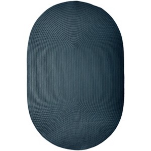Colonial Mills Boca Raton - Lake Blue 6 Ft x9 Ft Oval Rug Indoor/Outdoor 100% Polypropylene - 1 of 4
