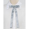 Allegra K Women's Self-Tied Solid Color Ribbon Cosplay Elegant Long Neck Bowties - 2 of 4
