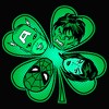 Juniors Womens Marvel St. Patrick's Day Hero Four-Leaf Clover Racerback Tank Top - 2 of 4