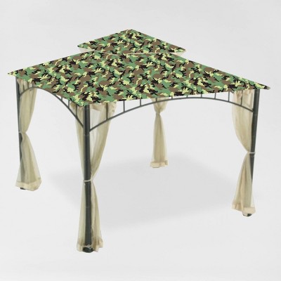 Madaga Replacement Canopy Camo Green - Garden Winds