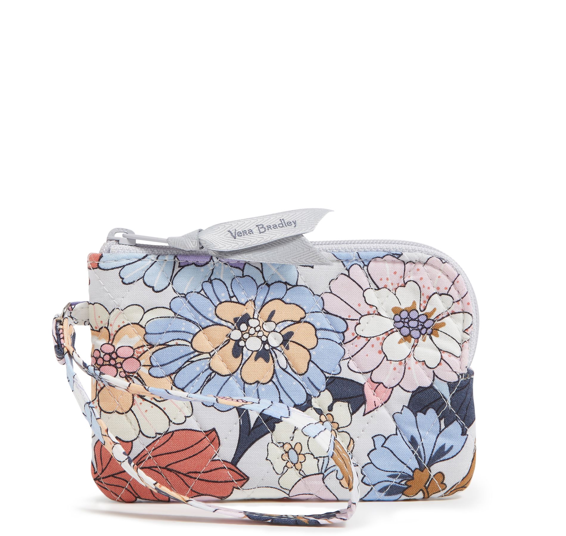 Vera Bradley Women's Outlet Cotton Zip-Top ID Case