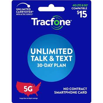 Tracfone Unlimited Talk/Text Plan with (Email Delivery)