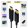 SANOXY 3ft Gold Plated Premium DisplayPort 1.2 to 4K HDMI Male to Male Cable - 4 of 4