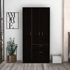 NicBex Armoire Wardrobe Closet Storage Cabinet with Doors & Drawer & Shelves for Bedroom - 2 of 4