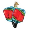 Old World Christmas 3.5 Inch Pickleball Paddles Paddle Sport Dink It Tree Ornaments - 2 of 3
