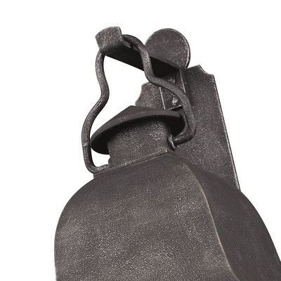 Troy Lighting Larchmont 3 - Light Wall Light in  Aged Pewter Clear Seeded Shade