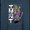 Women's - Teenage Mutant Ninja Turtles - Donatello, Raphael, Leonardo, & Michelangelo Lightweight French Terry Wide Neck Long Sleeve Shirt - 2 of 4