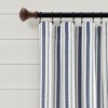 Lush Decor Farmhouse Stripe Yarn Dyed Cotton Blend Window Curtain Panel Set - 2 of 4