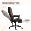 Vynxaria Executive Office Chair with Foot Rest, Big and Tall Ergonomic Desk Chair, Reclining Swivel Chair with High Back - 4 of 4