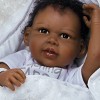 Paradise Galleries Reborn Newborn Doll in Silicone Vinyl Baby Bundles: Reaching for the Stars, 19 inch 7-Piece Ensemble - 2 of 4