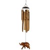 Woodstock Windchimes Half Coconut Chime Elephant, Wind Chimes For Outside, Wind Chimes For Garden, Patio, and Outdoor Decor, 24"L - 4 of 4