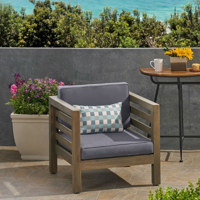 Bar Stools Modern Counter Stool Chairs with Wood and Fabric for outdoor-Christopher Knight Home