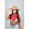 David & Young Women's Sequins Fringe 21x 21 inch Bandana - 4 of 4