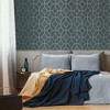 Asscher Geo Teal Wallpaper - 2 of 4