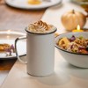 Cinsa 6 Piece Mug Set, 20 Oz, Enamelware Steel Mugs for Indoor & Outdoor, Durable and Reusable, Suitable for Oven - 3 of 4