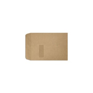 LUX 9" x 12" Open End Window Envelopes Grocery Bag Brown 1590-GB-250 - 1 of 1