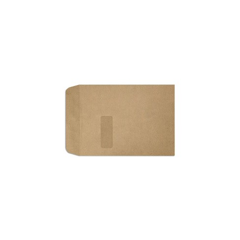 LUX 9" x 12" Open End Window Envelopes Grocery Bag Brown 1590-GB-250 - image 1 of 1