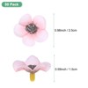 Unique Bargains Silk Decor DIY Wedding Mini Bulk Artificial Daisy Flowers Heads - 3 of 4