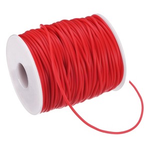 Unique Bargains Hollow Pipe Tubing Rubber Cord Silicone Stretchy Durable Elastic Beading Cord 1 Pc - 1 of 4