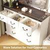 Jojoka Dresser for Bedroom,Farmhouse Dresser with 9 Drawer,Chest of Drawer with Wooden Legs for Bedroom - 4 of 4