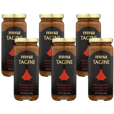 Mina Tagine Moroccan Fish Cooking Sauce - Case of 6/12 oz
