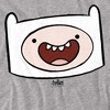 Adventure Time Finn Head Adult T-Shirt - 2 of 4