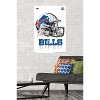 Trends International NFL Buffalo Bills - Drip Helmet 20 Unframed Wall Poster Prints - 2 of 4