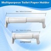 LunaLulinlk Toilet Paper Holder with Extender Adaptor, Fit Double Rolls and Triple Rolls, Multipurpose Toilet Paper Holder , Black - 4 of 4