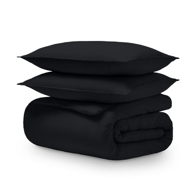 Organic Cotton Jersey Duvet Cover Set by Bare Home