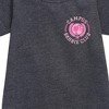 - Barbie - Campus Club Graphic Short Sleeve Fleece Dress - 2 of 3