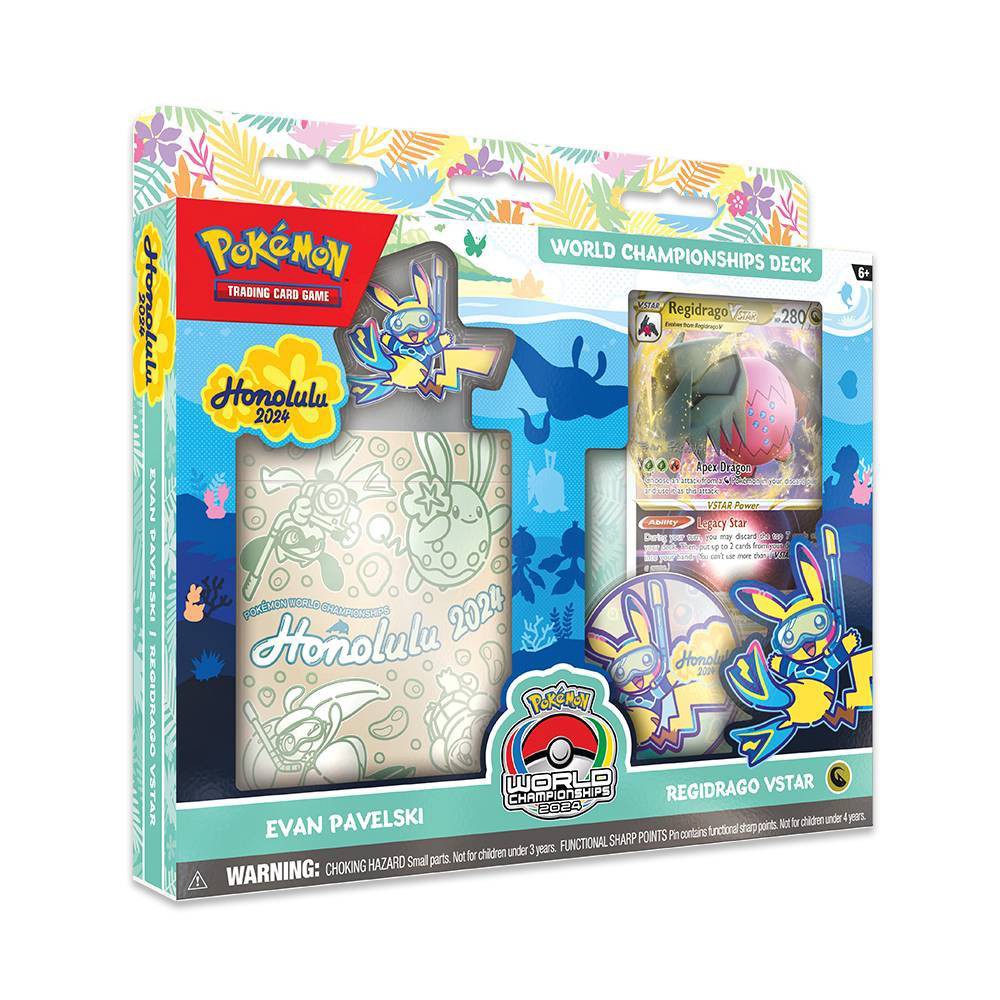 2024 Pokémon Trading Card Game World Championships Deck- Regidrago VSTAR