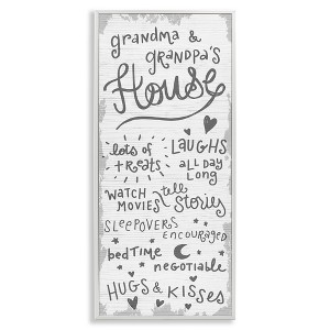 Stupell Industries Grandparents House Fun Family, 13" x 30" - 1 of 4