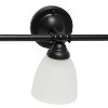 3-Light Essentix Traditional Vanity Uplight Downlight Wall Mounted Fixture - Lalia Home - 4 of 4