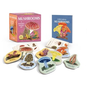 Mushrooms: A Wooden Magnet Set - (Rp Minis) by  Meg Madden (Paperback) - 1 of 1