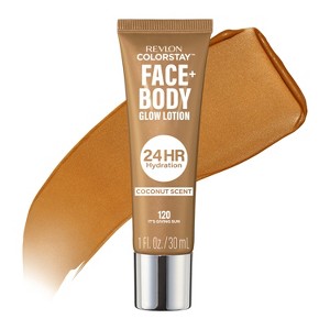 Revlon ColorStay Face & Body Glow Lotion - Luminizing - 1 fl oz - 1 of 4