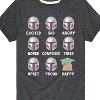 Boys' - The Mandalorian - Mandalorian Moods Short Sleeve Graphic T-Shirt - 2 of 4