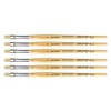 da Vinci JUNIOR BORSTE Synthetic Student Brush, Synthetic, Tempera, Flat, Series 329, Size 6, Pack of 6 - 2 of 3