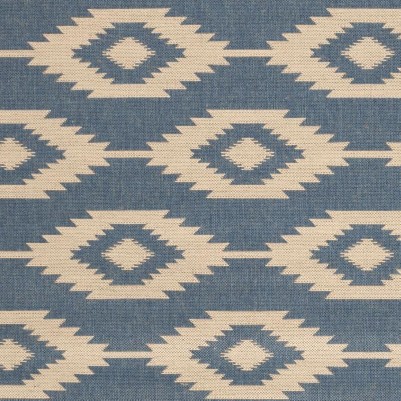 cream/blue
