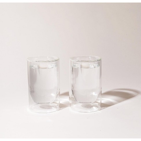 Spike Double Wall Insulated 13.5 oz Glasses, Set of 4