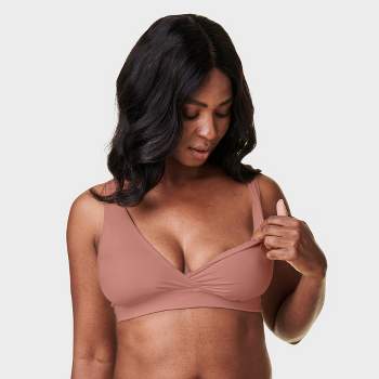 Simple Wishes Women's All-in-One SuperMom Nursing and Pumping Bralette - L