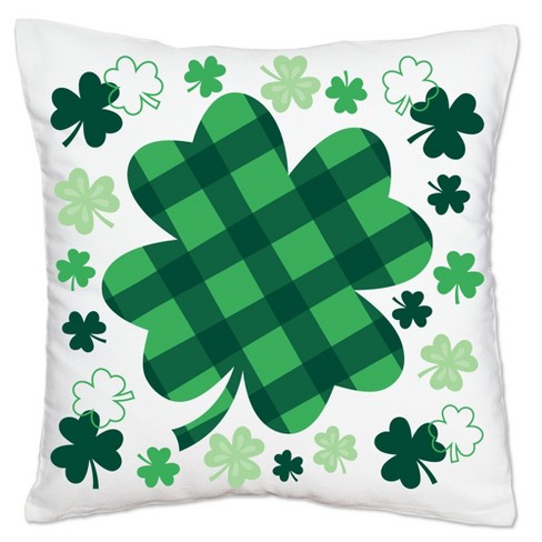 St.Patrick's Day Giant Couch Pillows Linen Hug Pillowcar Box Santa Pillow  Sleeve Sofa Cushion Cushion Sofa Sofa 18x18 Inch 