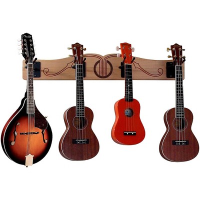 A&S Crafted Products Pro-File Wall Mounted Ukulele & Mandolin Hanger