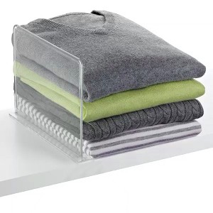 OnDisplay Acrylic Shelf Dividers - Closet Shelves Organizer - Clothing/Purse Separator - 1 of 4