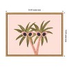 Amanti Art Palm Trees and Sunglasses by Kendra Dandy Canvas Wall Art Print Framed 24 x 18-in. - 4 of 4