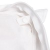 Canadian Down & Feather Company - 3 Piece Duvet Cover Set with 3-Sided Zipper, Classic White - 4 of 4