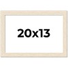 PosterPalooza | 20x13 Wide Barnwood Picture Frame, UV Acrylic, 6 Finishes - Grey, Brown, White, and Black - 2 of 4